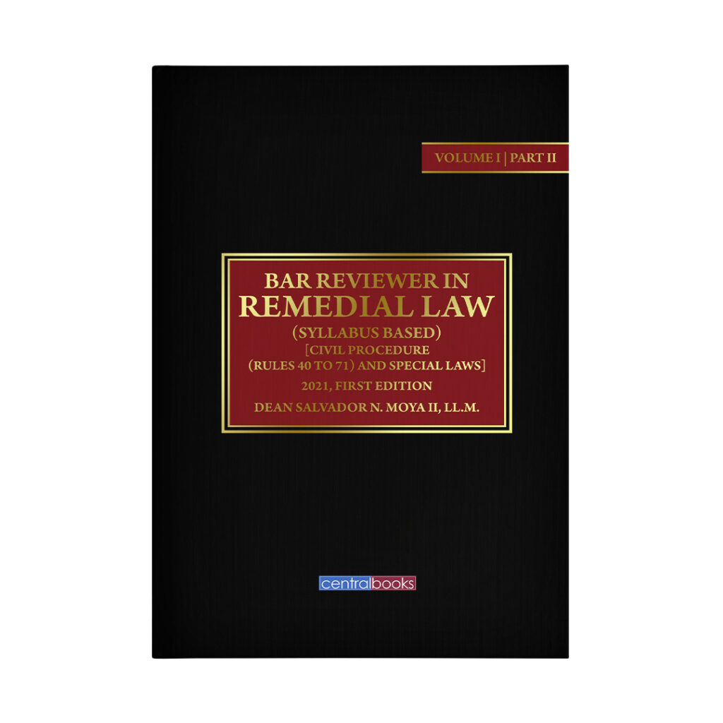 Disquisition And Jurisprudence On Remedial Law Volume 1 Centralbooks