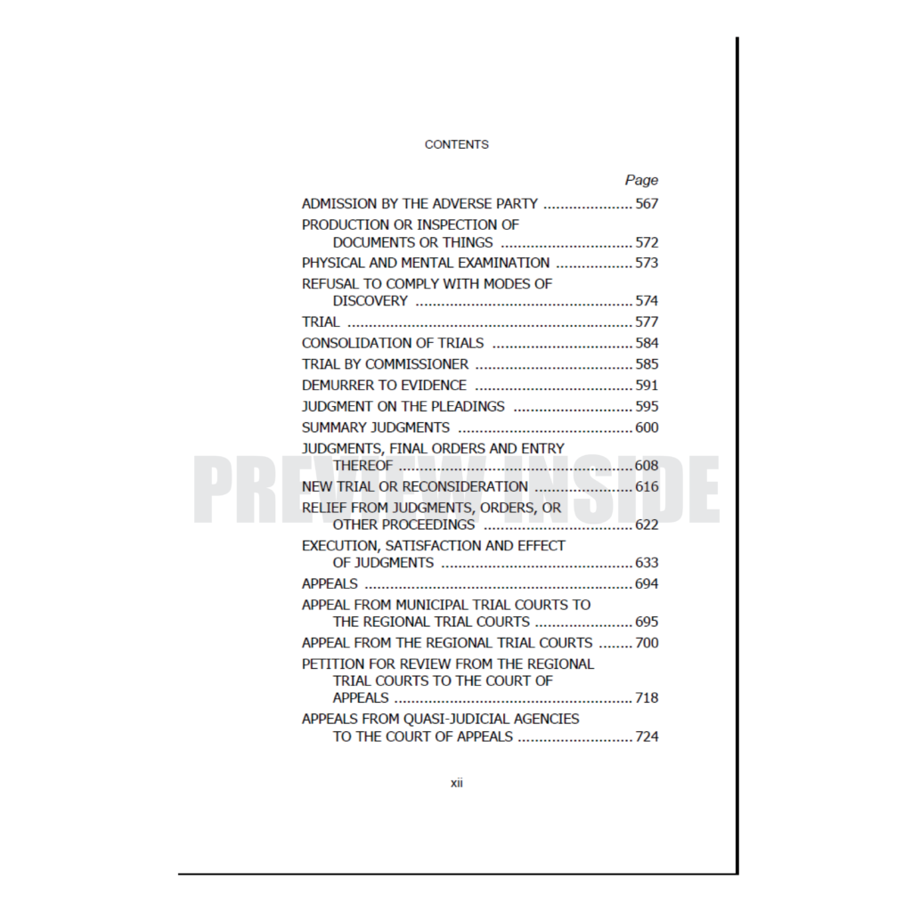 Disquisition And Jurisprudence On Remedial Law Volume Centralbooks