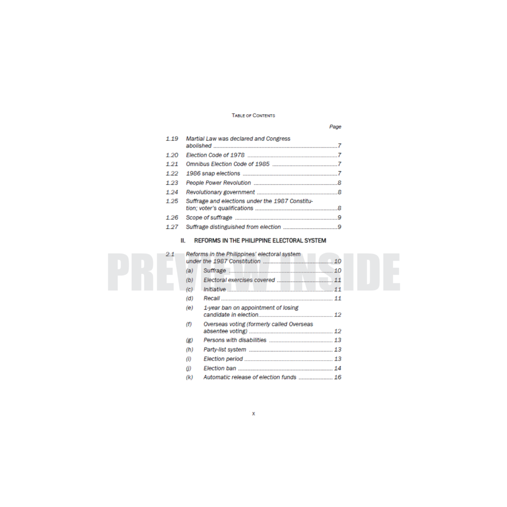 Compendium of Election Laws and Related Jurisprudence – Centralbooks