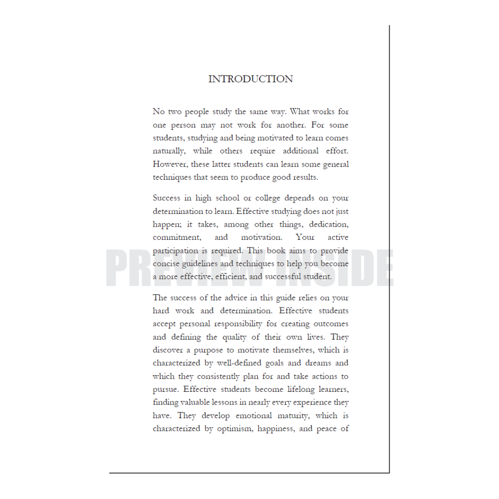 The Concise Guide to Effective Studying – Centralbooks