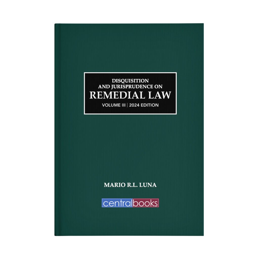 Remedial Law – Centralbooks