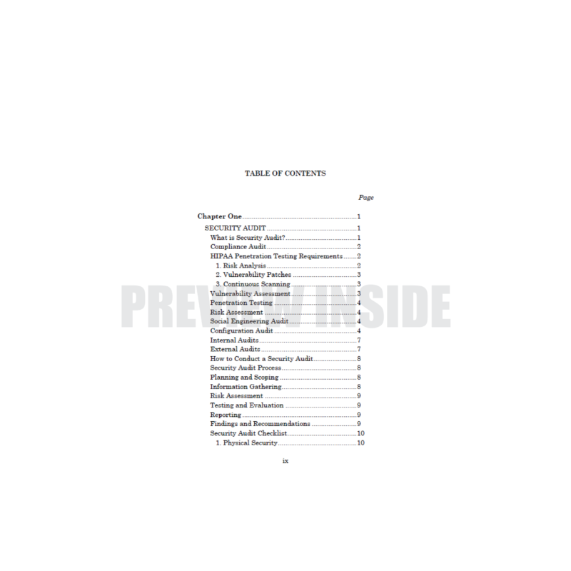 Security Audit Handbook - Image 2