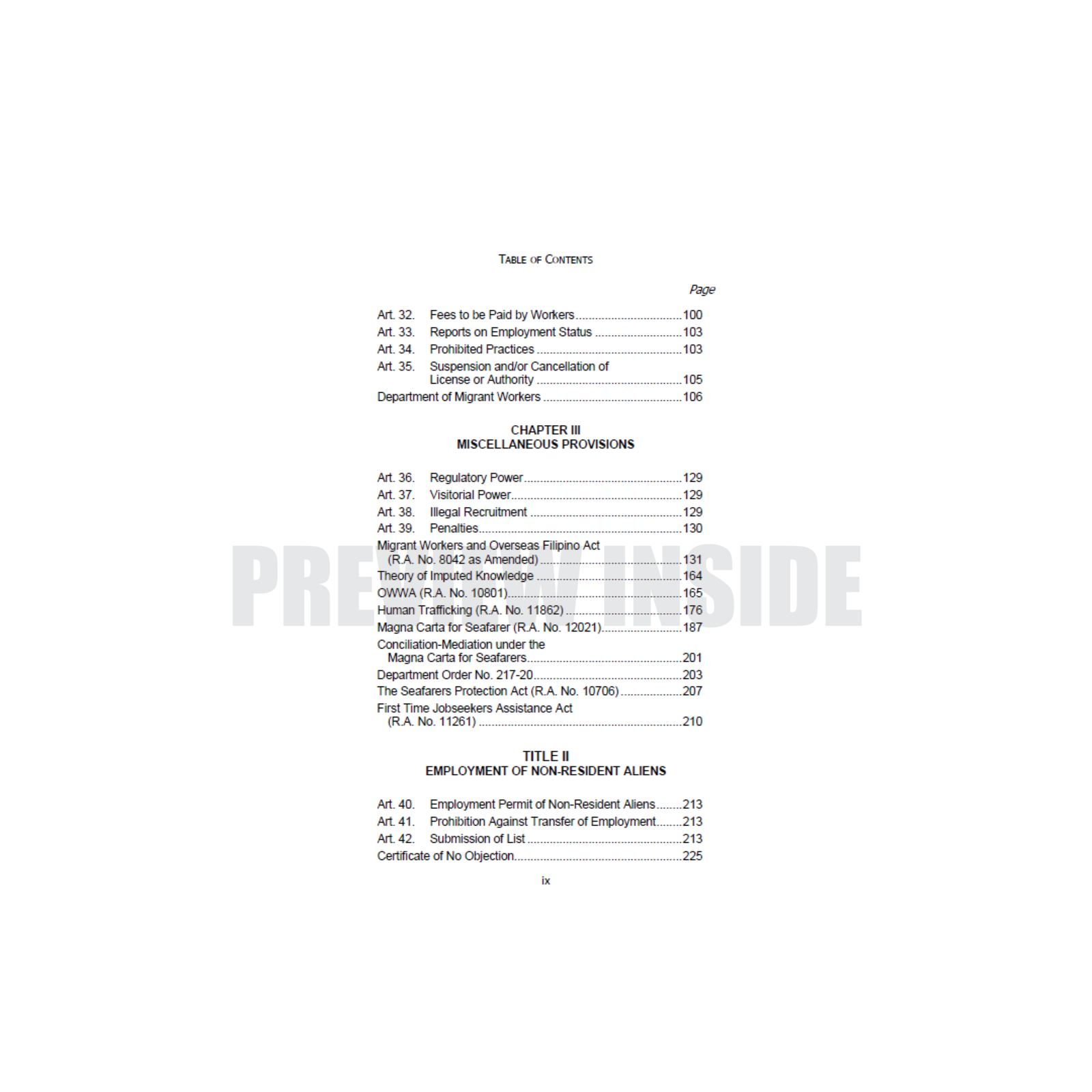 The Labor Code: Volume 1 – Labor Standards – Centralbooks