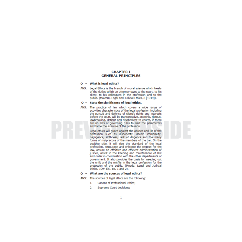 Legal and Judicial Ethics Reviewer (Questions and Answers) - Image 6
