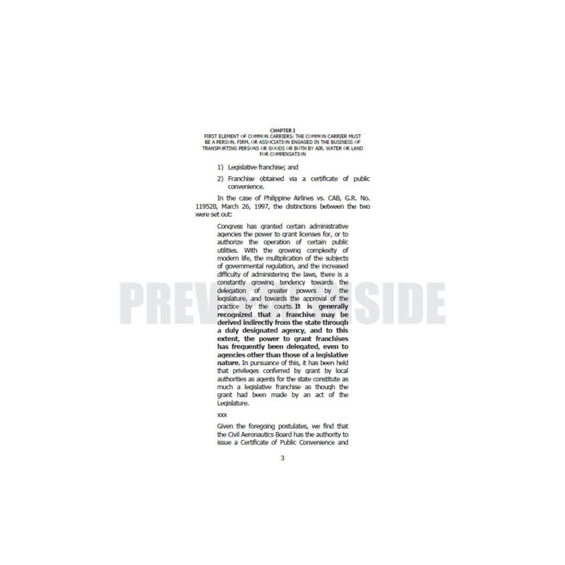 The Laws on Common Carriers - Image 7