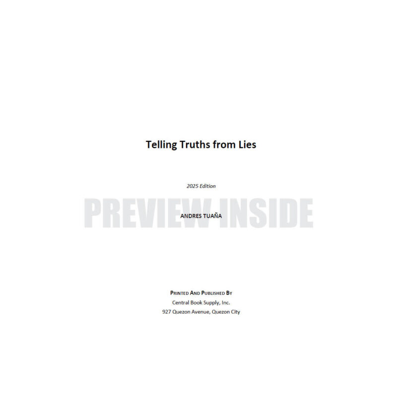 Telling Truths from Lies - Image 2