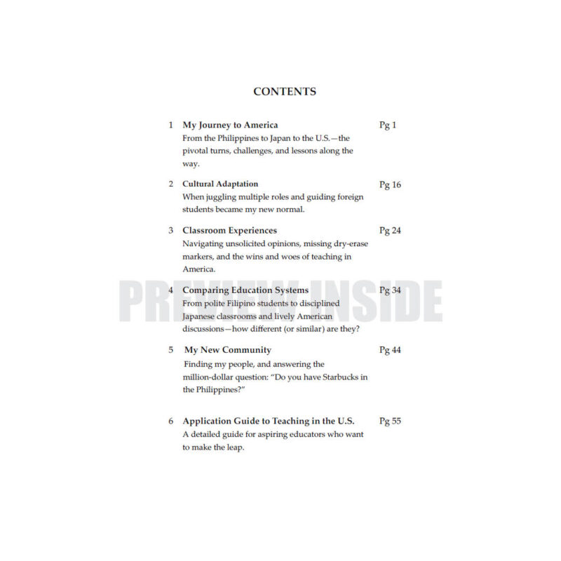 The Mond Method: A Filipino’s Guide to Teaching & Surviving in America - Image 3