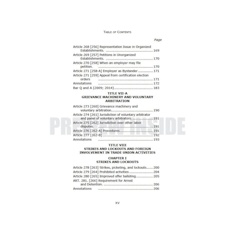 Labor Relations: The Labor Code of the Philippines Volume II Book V, VI, & VII - Image 6