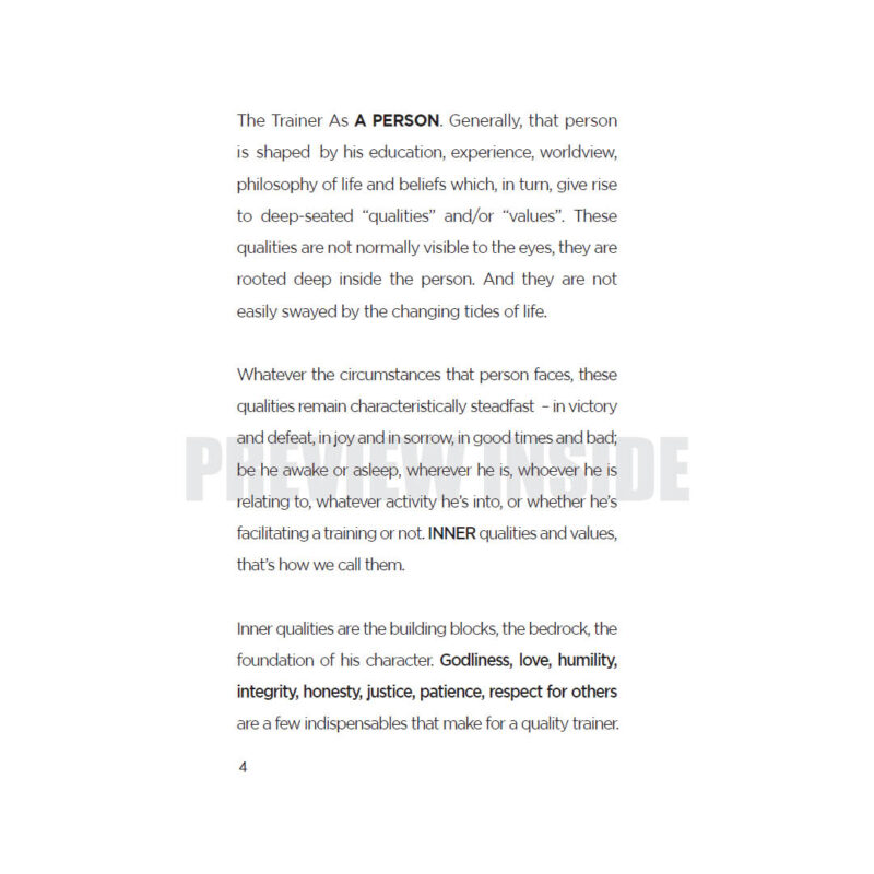 My Training Notes: How to Give and make The Best of Trainings - Image 7