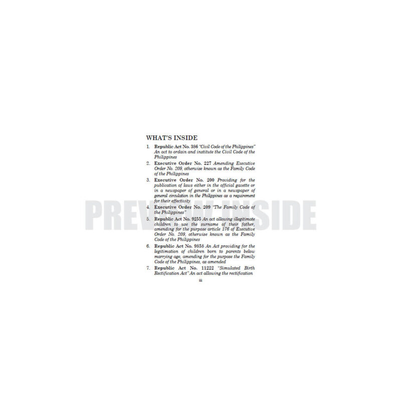 Civil Code of the Philippines (Codal) - Image 2