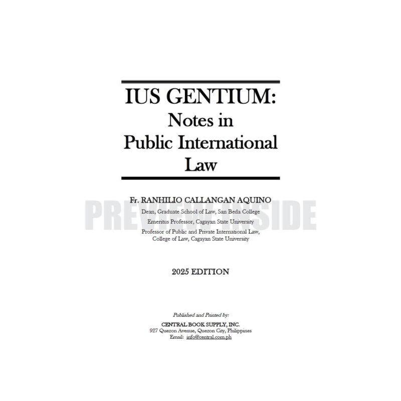 IUS GENTIUM: Notes in Public International Law - Image 2
