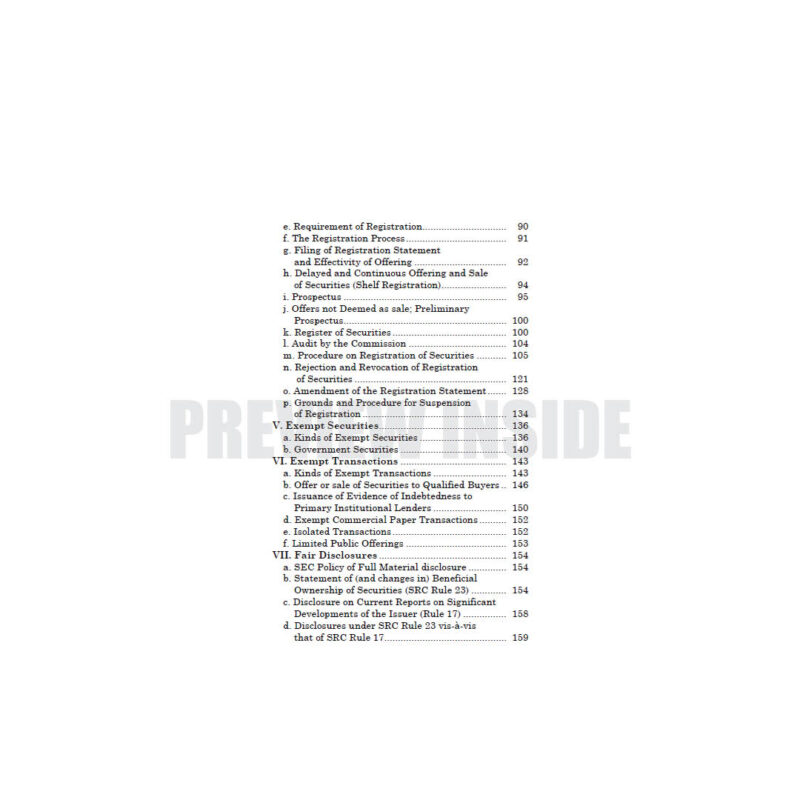 Law on Corporate Securities - Image 3
