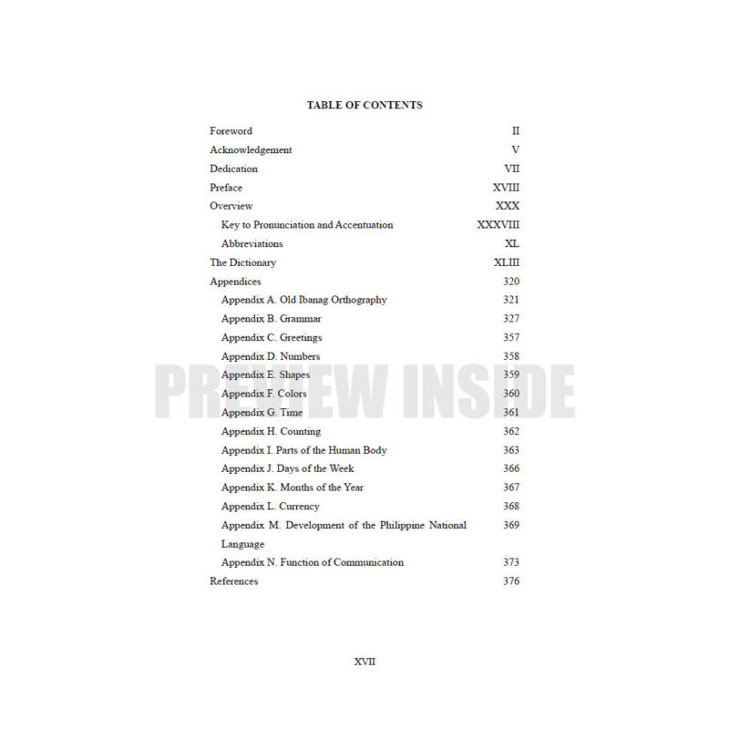 The Pamplona Ibanag-English Dictionary: A Maiden Edition - Image 3