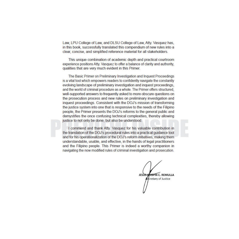 Primer on Preliminary Investigation and Inquest Proceedings - Image 4