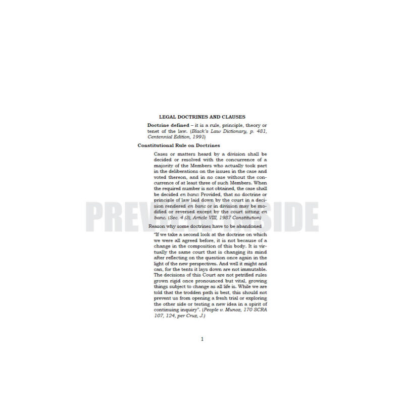 Legal Doctrines and Clauses - Image 4