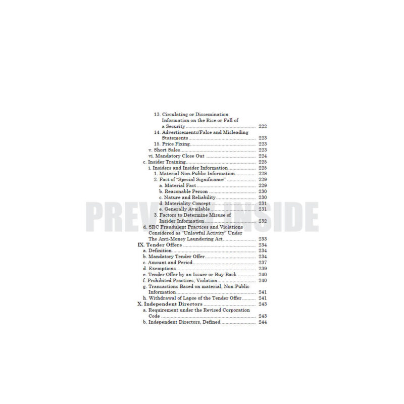Law on Corporate Securities - Image 5
