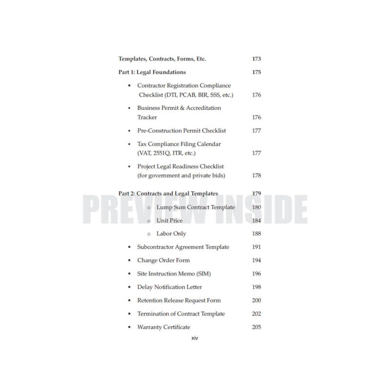 The General Contractor’s Handbook (Philippine Edition) - Image 5