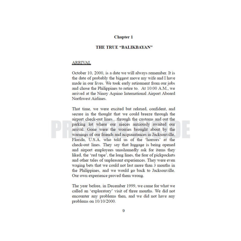 The True "Balikbayan" (Return to Native Land) - Image 5