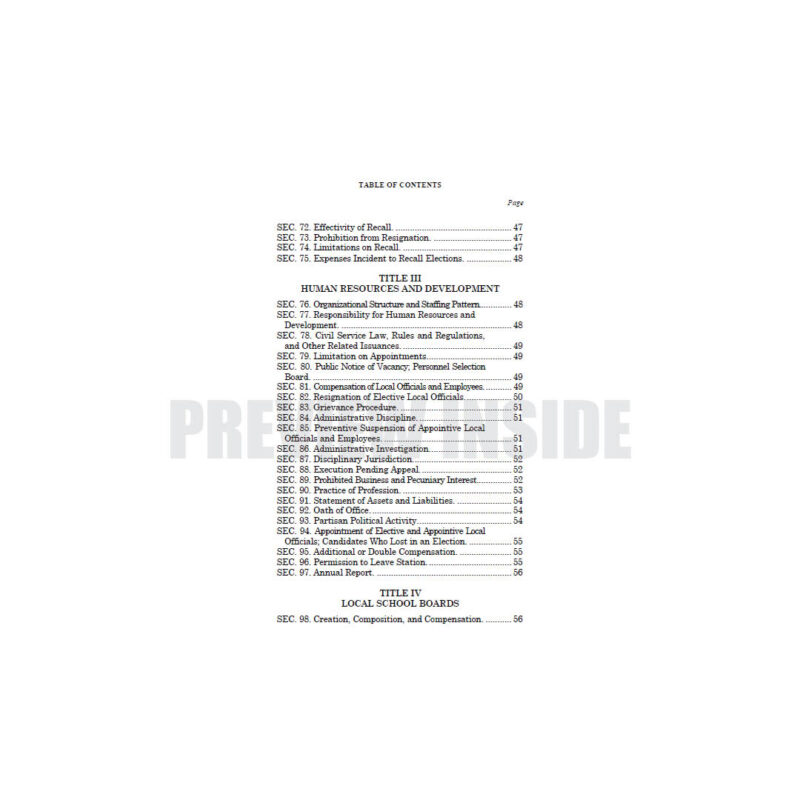 The Local Government Code with Implementing Rules and Regulations - Image 6