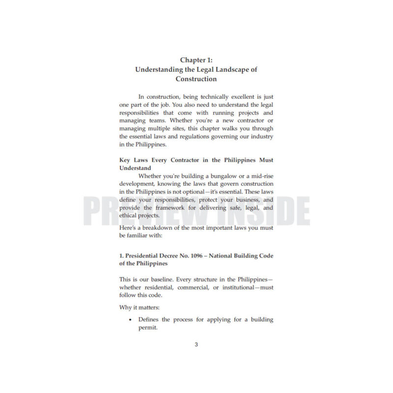 The General Contractor’s Handbook (Philippine Edition) - Image 7