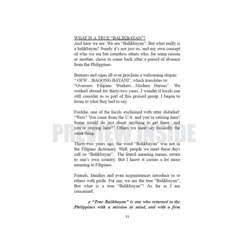 The True "Balikbayan" (Return to Native Land) - Image 7