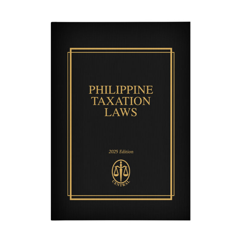 Philippine Taxation Laws (Lawyer's Edition)