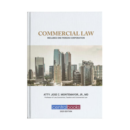 Commercial Law includes One Person Corporation