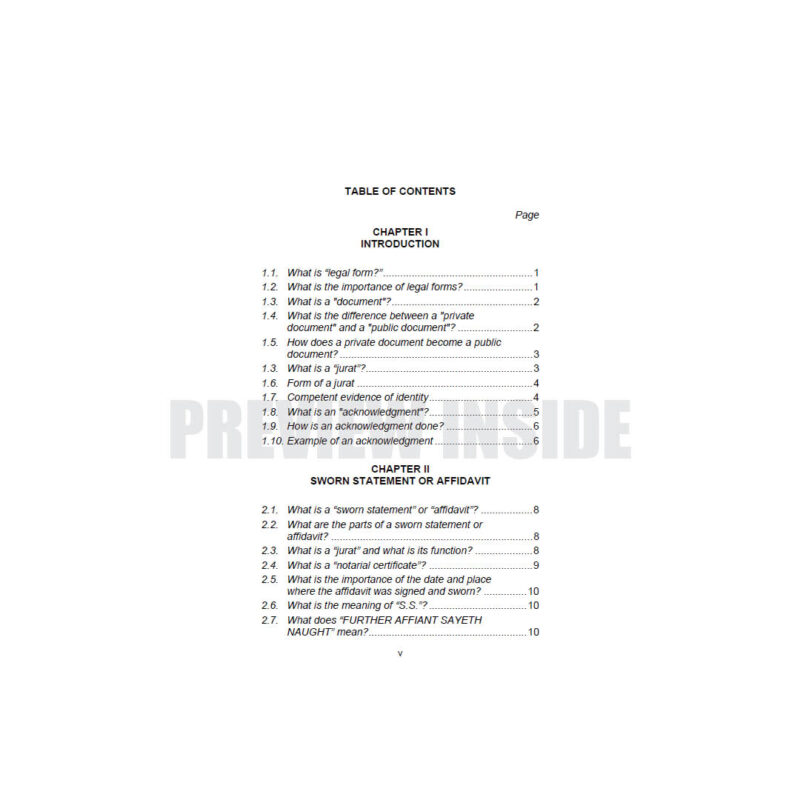 Basic Philippine Legal Forms - Image 2