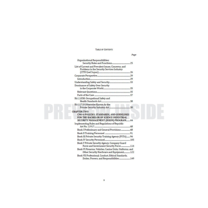 Understanding "The Private Security Industry Act" & The OSH Standards Law - Image 3