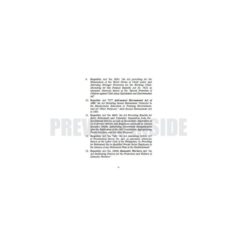 The Labor Code of the Philippines (Codal) - Image 4