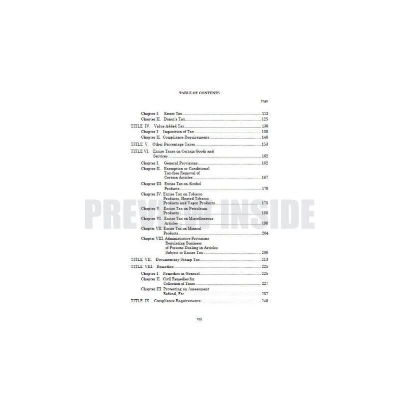 Philippine Taxation Laws (Lawyer's Edition) - Image 5