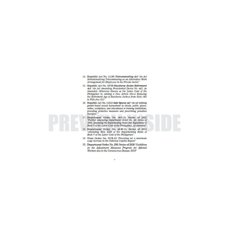 The Labor Code of the Philippines (Codal) - Image 5