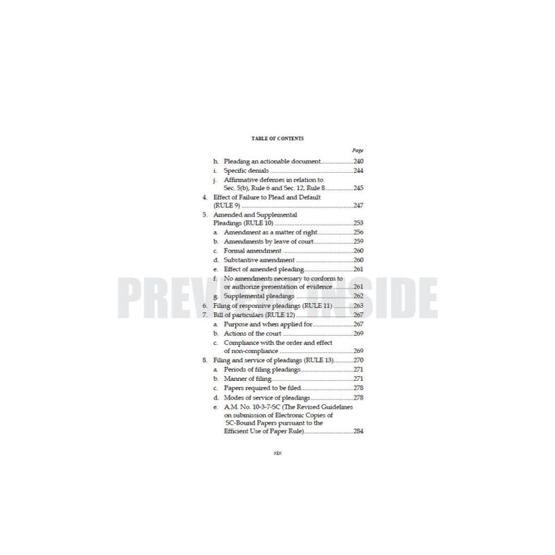 Bar Reviewer in Remedial Law (Syllabus-Based) Volume 1 - Image 6