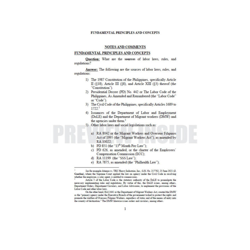 Labor Law and Social Legislation: A Simplified Q&A Reviewer and Guide for Bar Examinees, Students, and Practitioners - Image 6