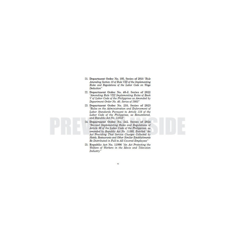 The Labor Code of the Philippines (Codal) - Image 6