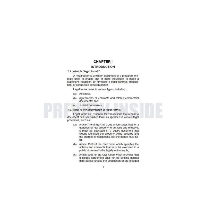 Basic Philippine Legal Forms - Image 7