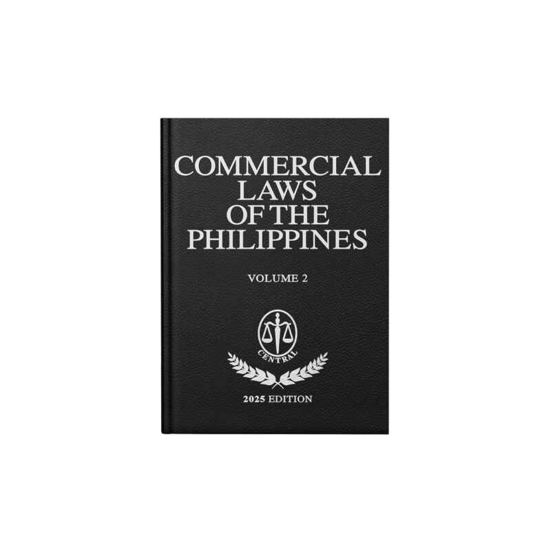 Commercial Laws of the Philippines Volume 2 (Codal)
