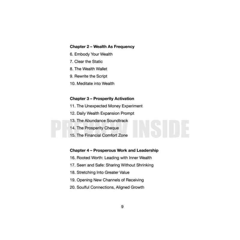 Everyday Abundance: 100 Ways To Be Wealthy, Healthy & Happy - Image 3
