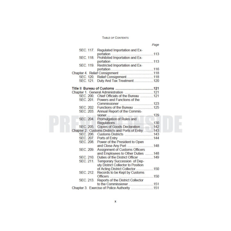 Guide to Tariff and Customs Laws - Image 3