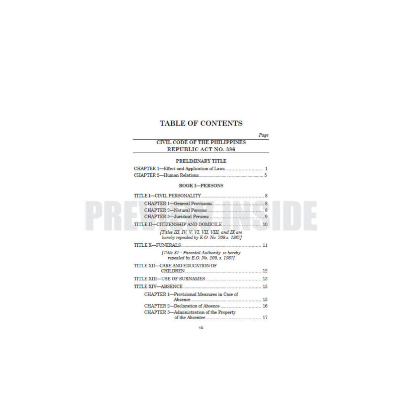 Civil Code of the Philippines (Lawyer’s Edition) - Image 5