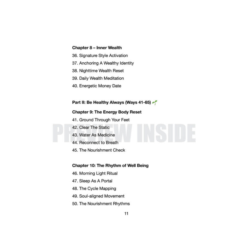 Everyday Abundance: 100 Ways To Be Wealthy, Healthy & Happy - Image 5