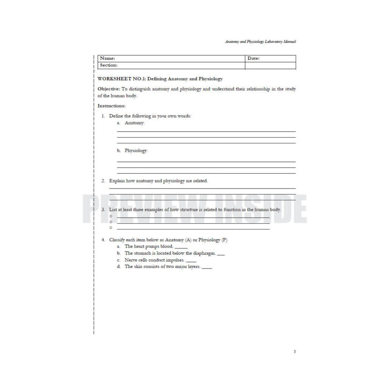 Anatomy and Physiology Laboratory Manual - Image 6