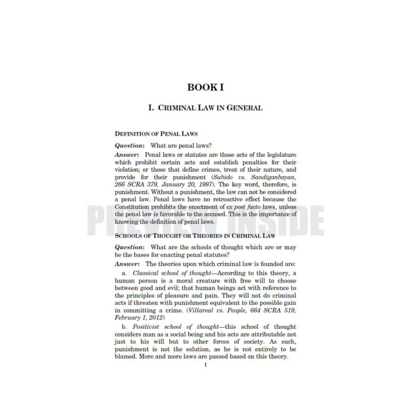 The Revised Penal Code: A Comprehensive Reviewer (Books I and II) - Image 7