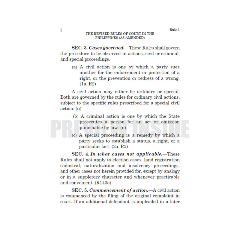 The Revised Rules of Court in the Philippines (As Amended) (Codal) - Image 7