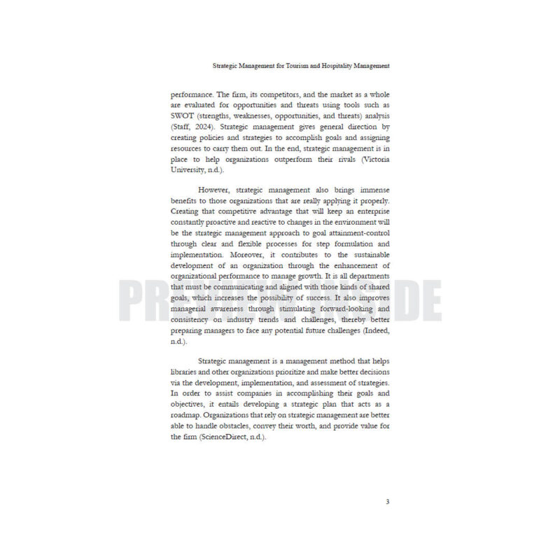 Strategic Management: For Hospitality and Tourism Management - Image 7