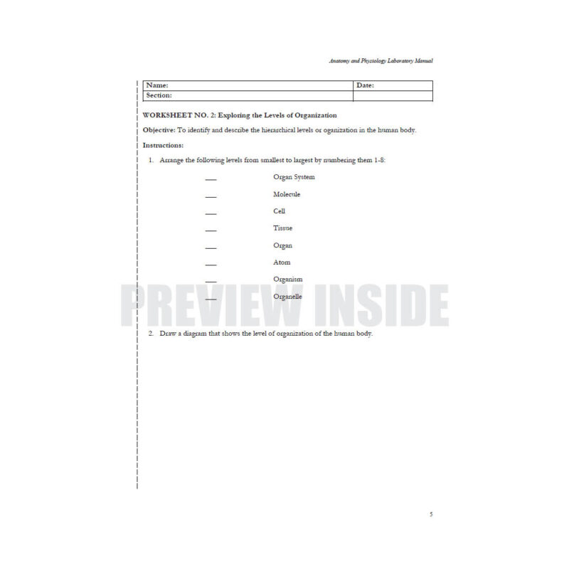 Anatomy and Physiology Laboratory Manual - Image 7