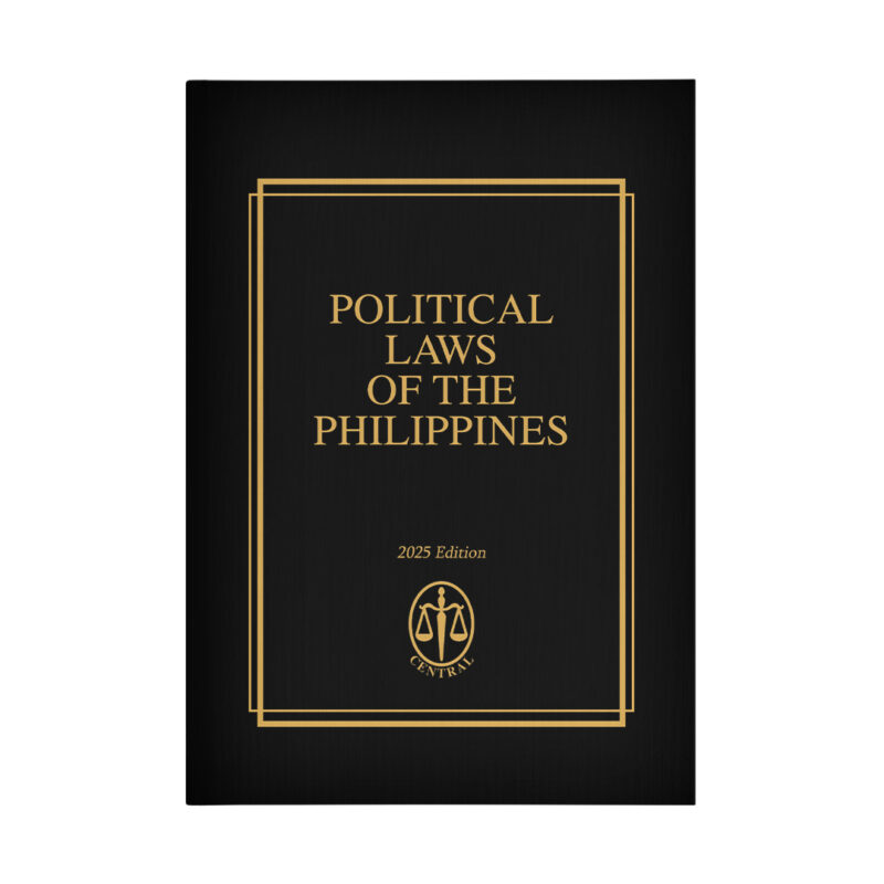 Political Laws of the Philippines (Lawyer’s Edition)