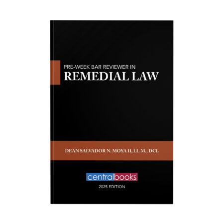 Pre-Week Bar Reviewer in Remedial Law