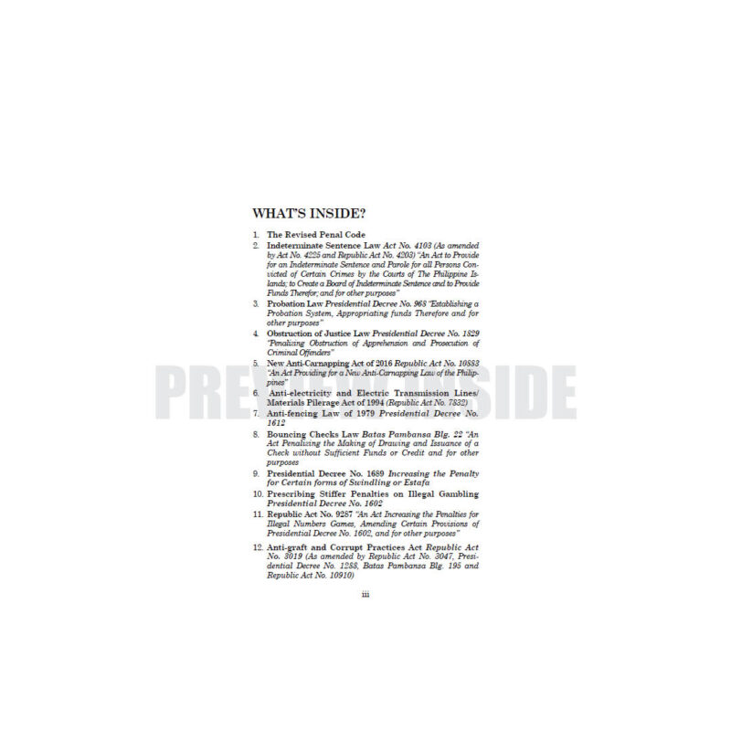 The Revised Penal Code (Lawyer’s Edition) - Image 2