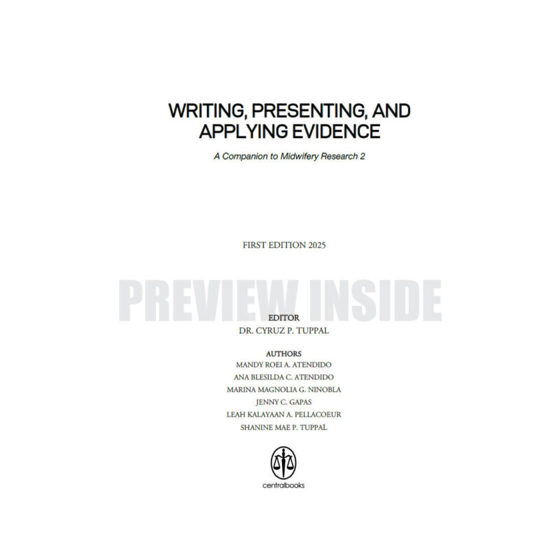 Writing, Presenting, and Applying Evidence: A Companion to Midwifery Research 2 - Image 2